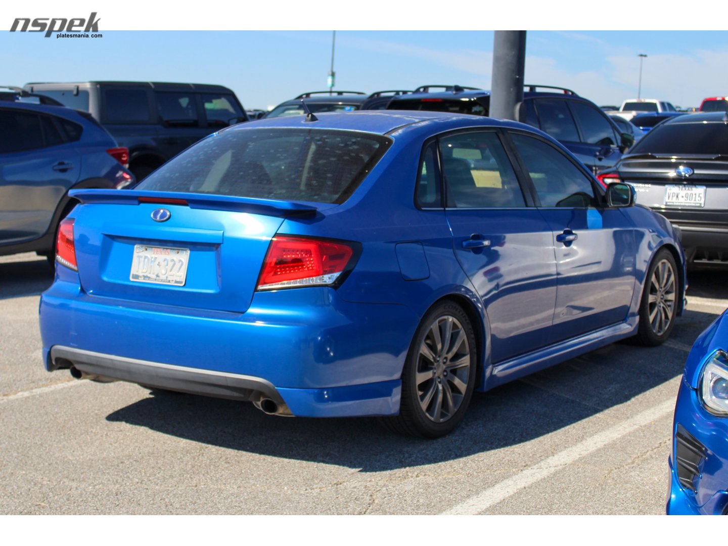 TDK-322, Subaru Impreza 3rd gen Sedan (GE/GV), 2007–2011