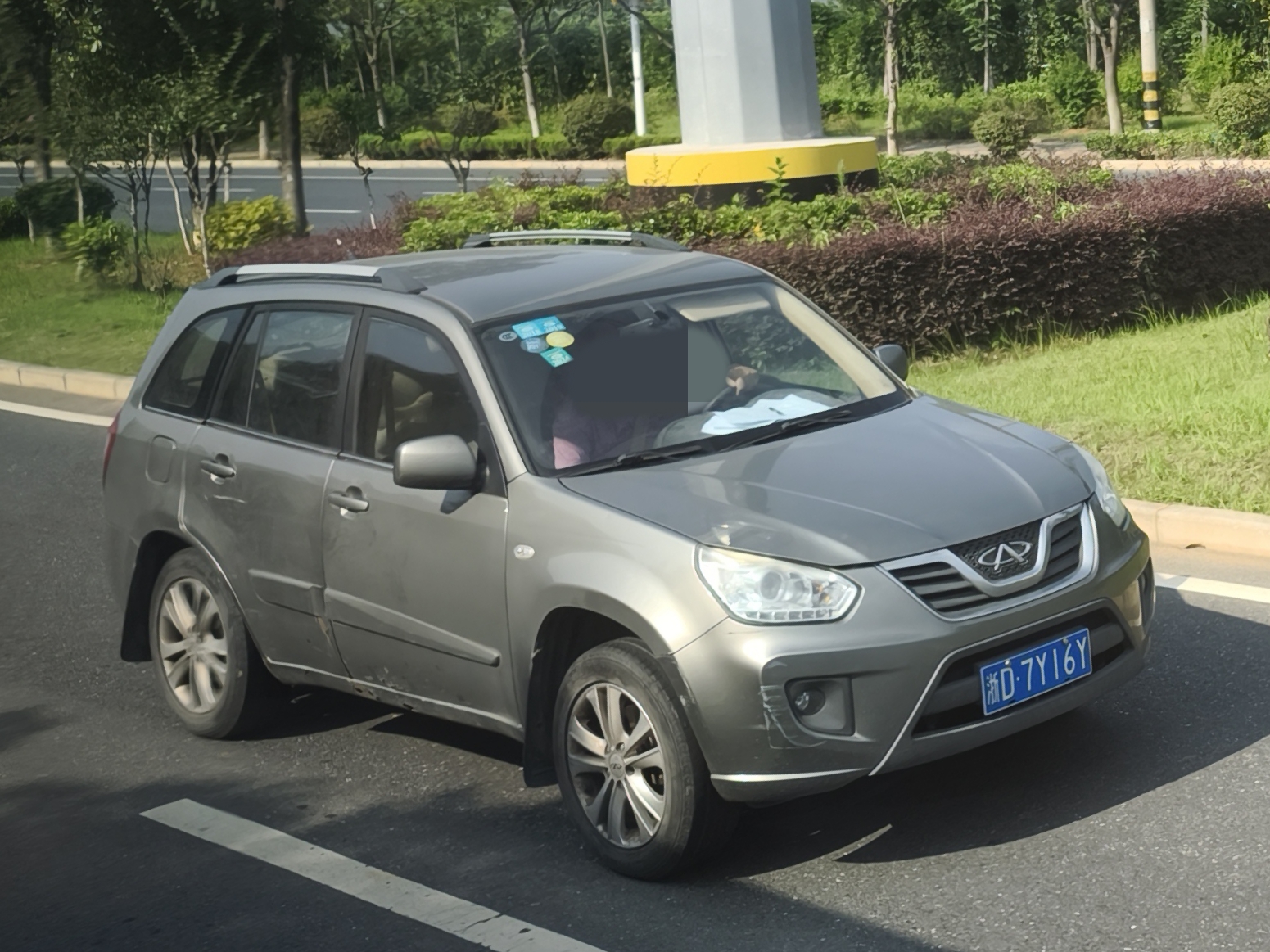 浙D·7Y16Y, Chery (Chirey) Tiggo 1st gen (T11), facelift, 2012–2018