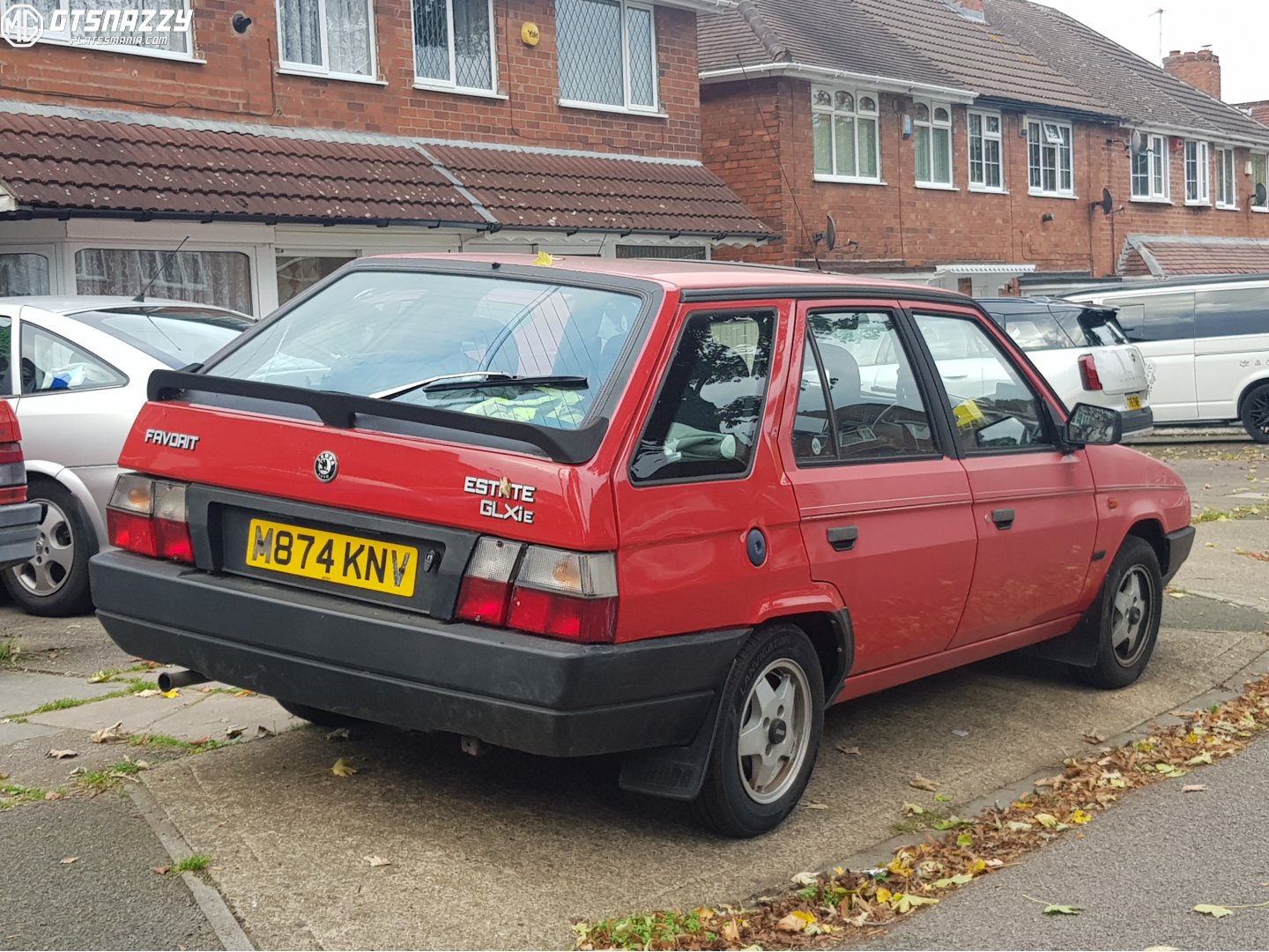 M874KNV, Skoda Favorit 1st gen Estate (Type 785; UK-market), 1990–1995
