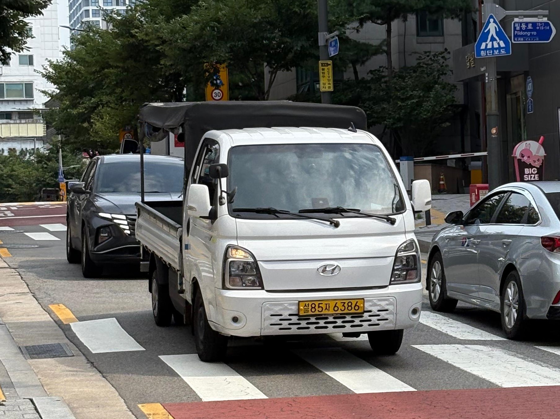 서울85자 6386, Hyundai Porter 4th gen II (AU), 2004–