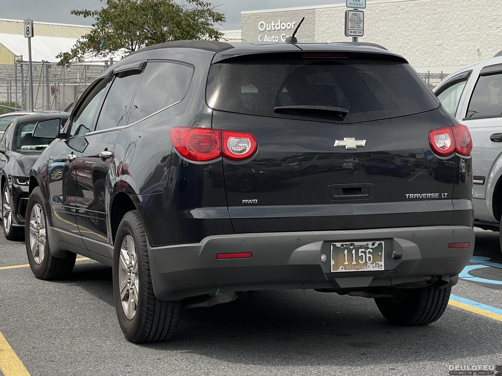 1156, Chevrolet Traverse 1st gen (GMT960), 2008–2012