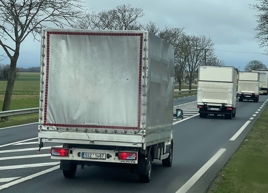 5SZ 1487, MAN TGE 1st gen Single Cab (UZ), 2017–