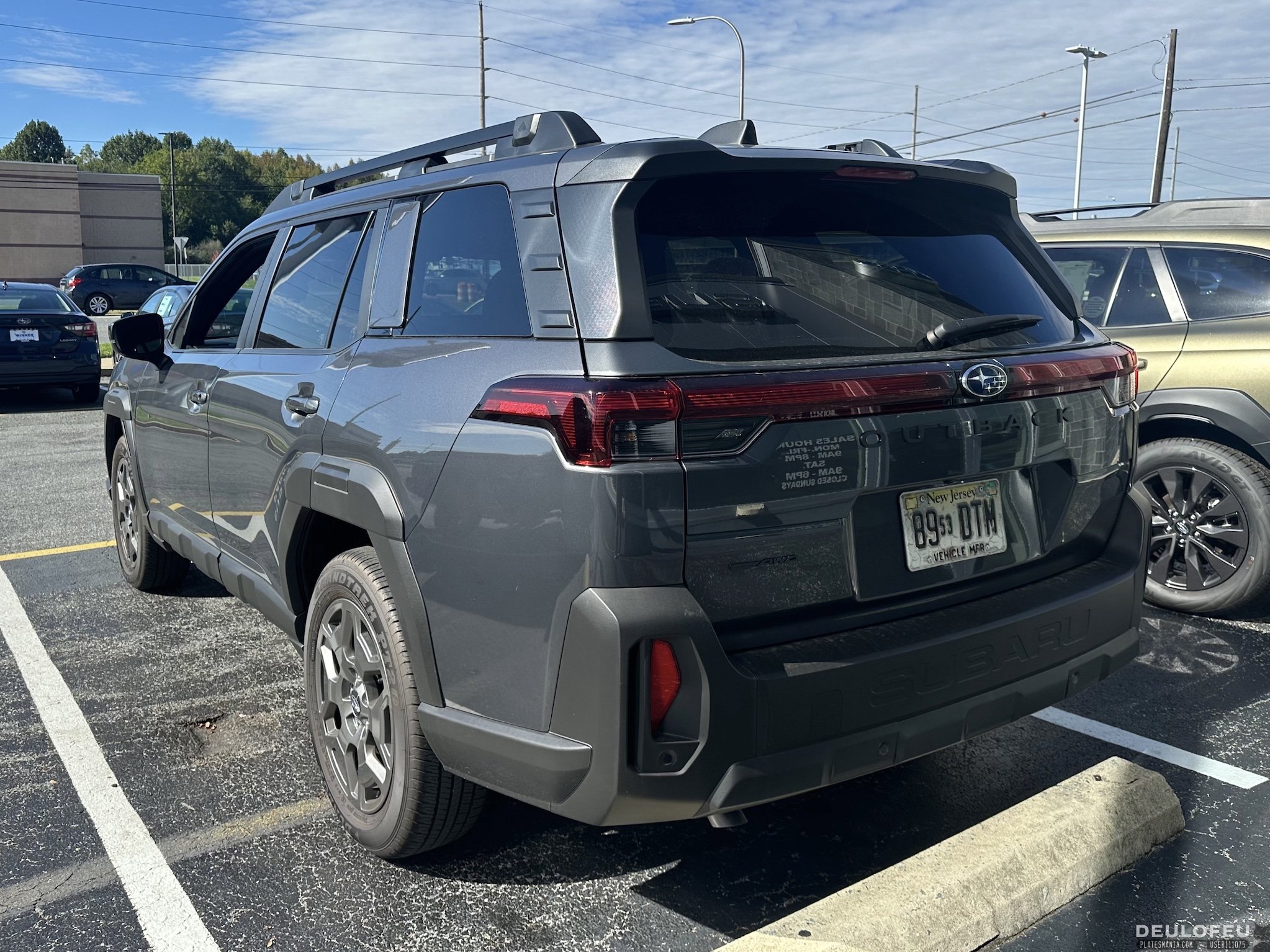 8953 DTM, Subaru Outback 7th gen (BU), 2025–