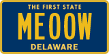 Delaware, Vanity Plates