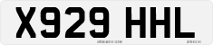 License plate of the United Kingdom, 1983 year system