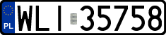 License plates of Poland, Regular car plates