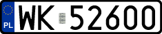 License plates of Poland, Regular car plates