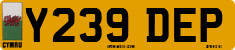 License plate of the United Kingdom, 1983 year system