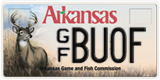 Arkansas, Specialty plates (AB XXXX / XXXXX)