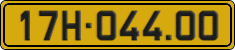 License plate of Vietnam, Commercial vehicles