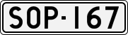 License plate of Finland, Cars