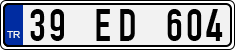 License plate of Turkey, Regular plates