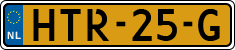 License plate of the Netherlands, Cars