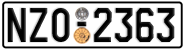 License plate of Greece, Cars