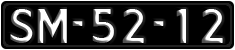License plate of Portugal, Regular plates