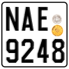License plate of Greece, Cars