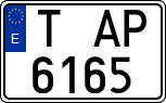 License plates of Spain, 1971 year series