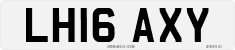 License plate of the United Kingdom, 2001 year system
