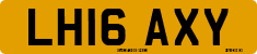 License plate of the United Kingdom, 2001 year system