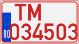 License plate of Romania, Provisional