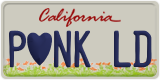 California, Vanity Plates