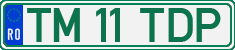 License plate of Romania, Regular plates