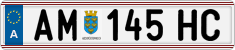 License plate of Austria, Regular plates