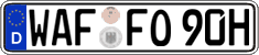 German license plate, Plates for oldtimers (type 