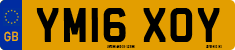 License plate of the United Kingdom, 2001 year system