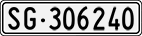License plate of Switzerland, Cars