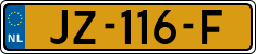 License plate of the Netherlands, Cars