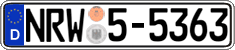 German license plate, Regional authorities