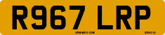 License plate of the United Kingdom, 1983 year system