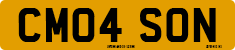 License plate of the United Kingdom, 2001 year system