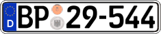 German license plate, Authorities and federal agencies