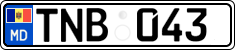 License plate of Moldova, Cars (2015)