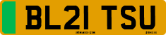 License plate of the United Kingdom, 2001 year system