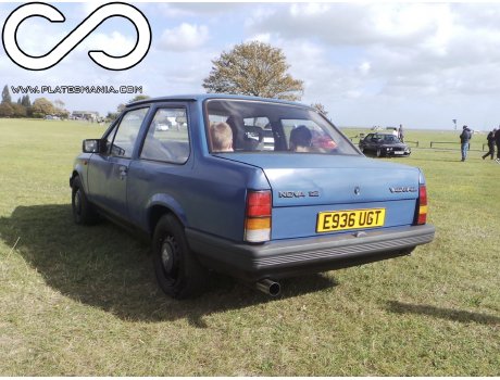 E936 UGT, Vauxhall Nova