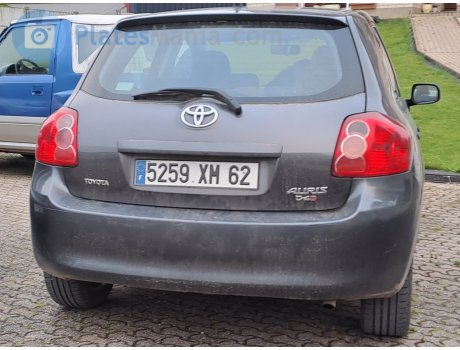 5952 XM 62, Toyota Auris