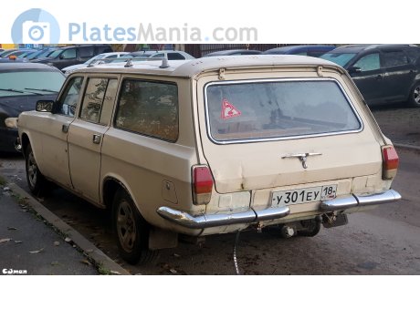 у301еу18, GAZ 24 Волга