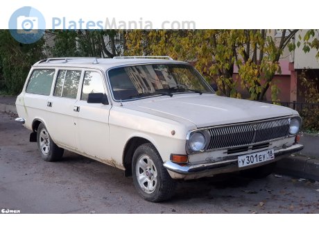 у301еу18, GAZ 24 Волга