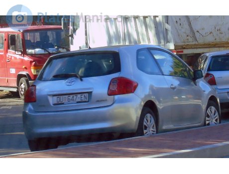 DU 647-EN, Toyota Auris