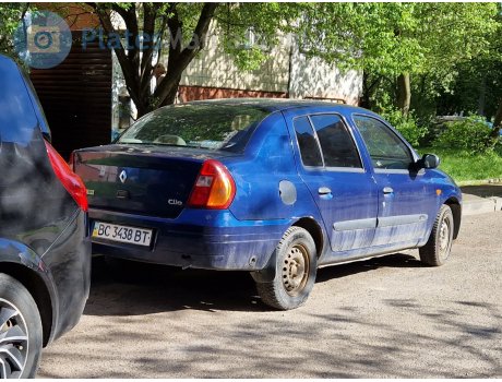 BC 3438 BT, Renault Clio Symbol