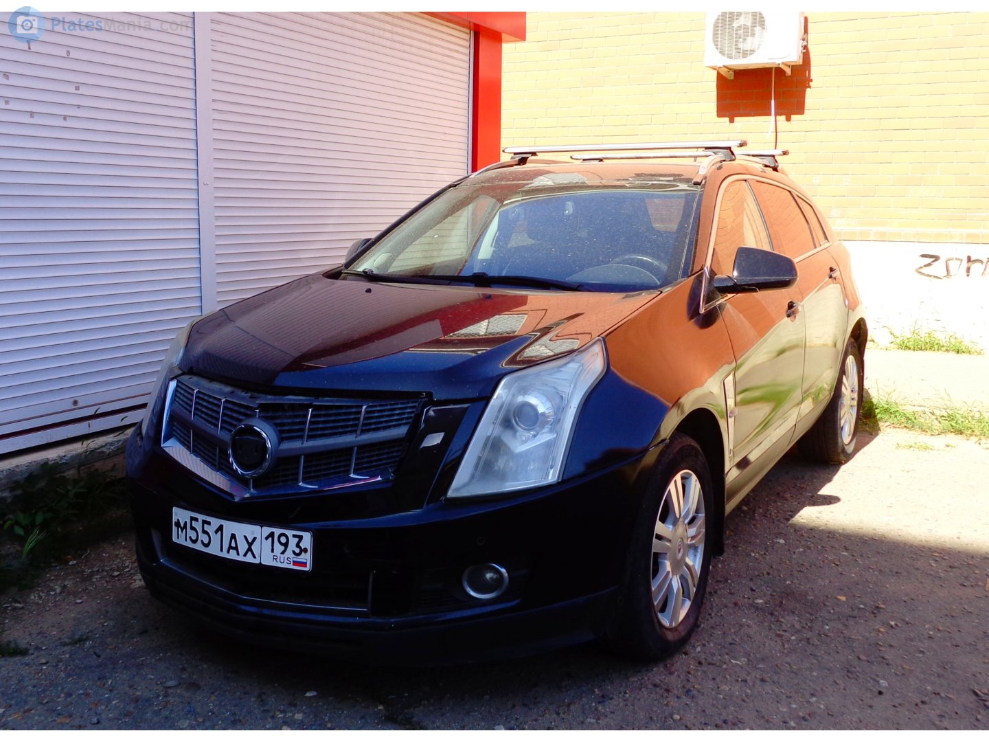 м 551 ах 193, Cadillac SRX 2nd gen (Theta/GMT166), 2009–2013