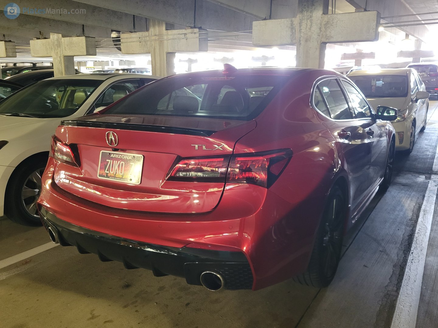 ZUKO Z, Acura TLX 1st gen (UB1–UB4), facelift, 2017–2020