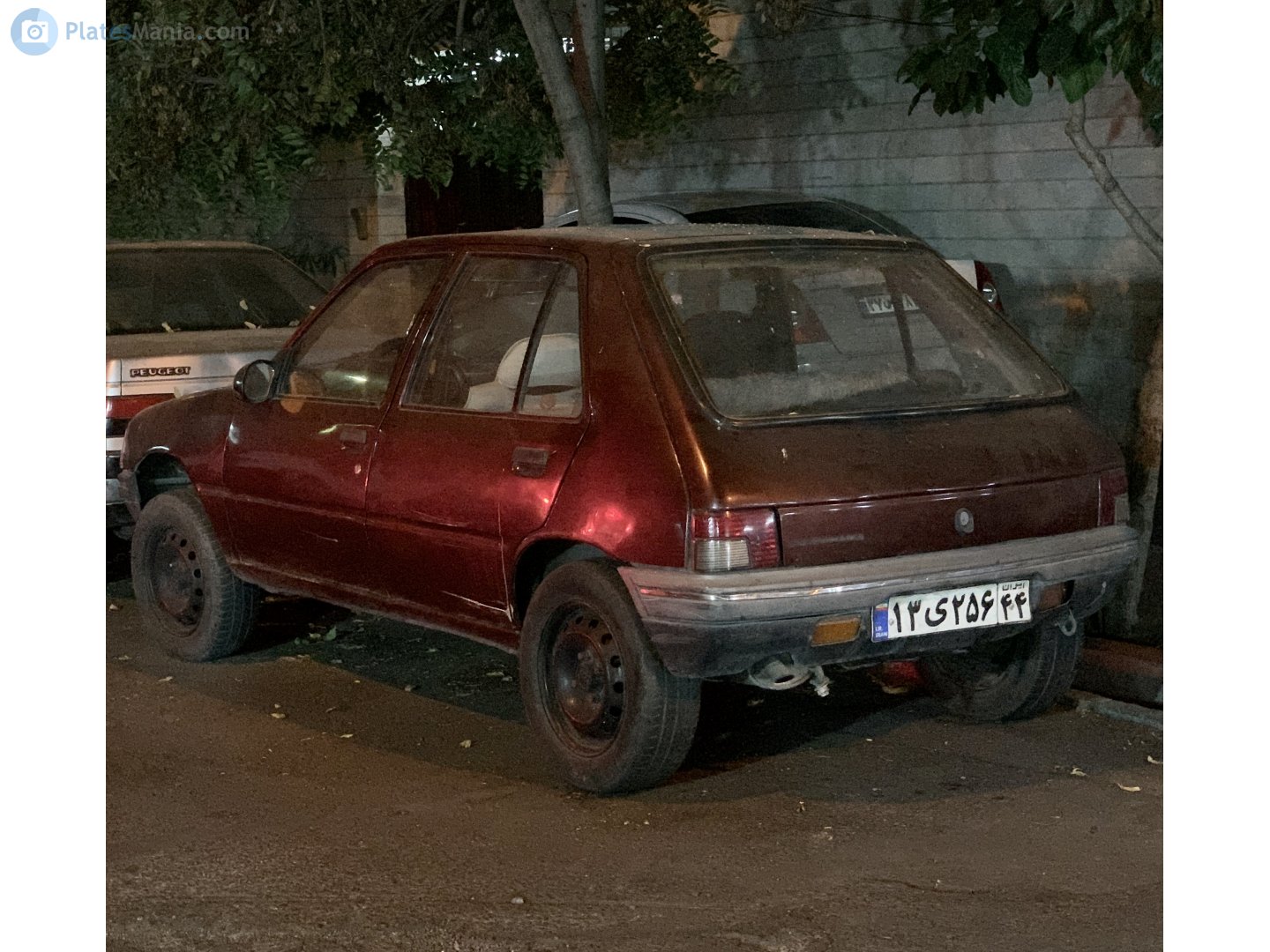 ۱۳ی۲۵۶ ۴۴, Peugeot 205 1st gen 5-door Hatch (20A/C), 1983–1998