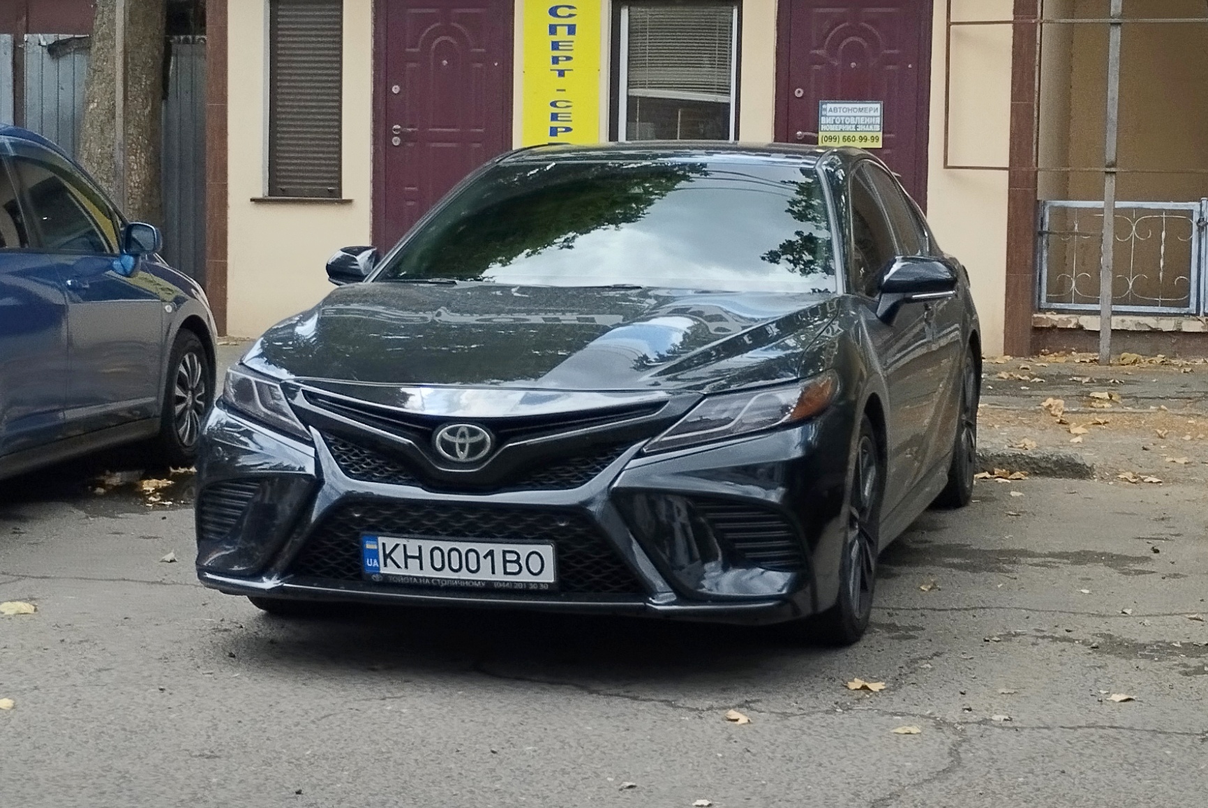 KH 0001 BO, Toyota Camry 8th gen (XV70), 2017–