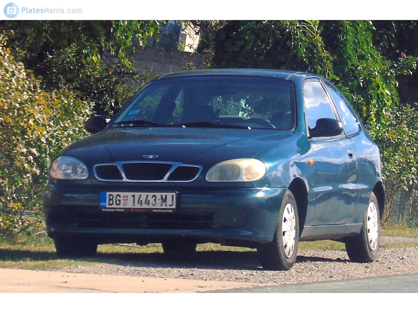 BG 1443-MJ, Daewoo Lanos 1st gen 3-door Hatch (T100/T150), 1997–2003