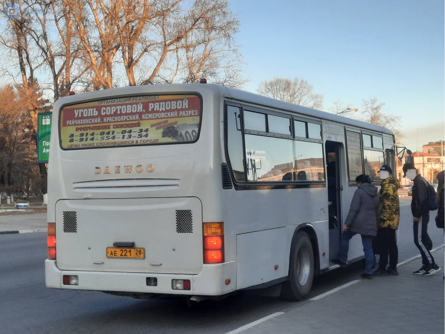 ае 221 28, Daewoo BS BS106 Royal City, 2nd facelift, 2008–