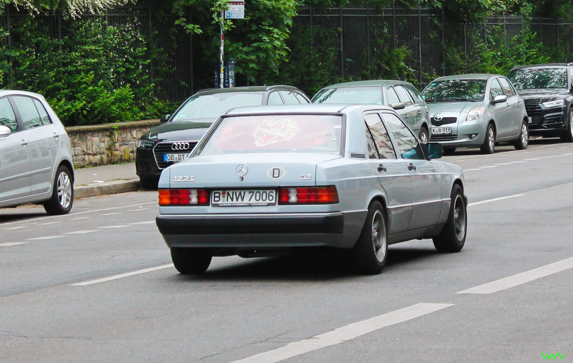 B NW 7006, Mercedes-Benz C-Klasse 190 Sedan (W201), 1982–1993